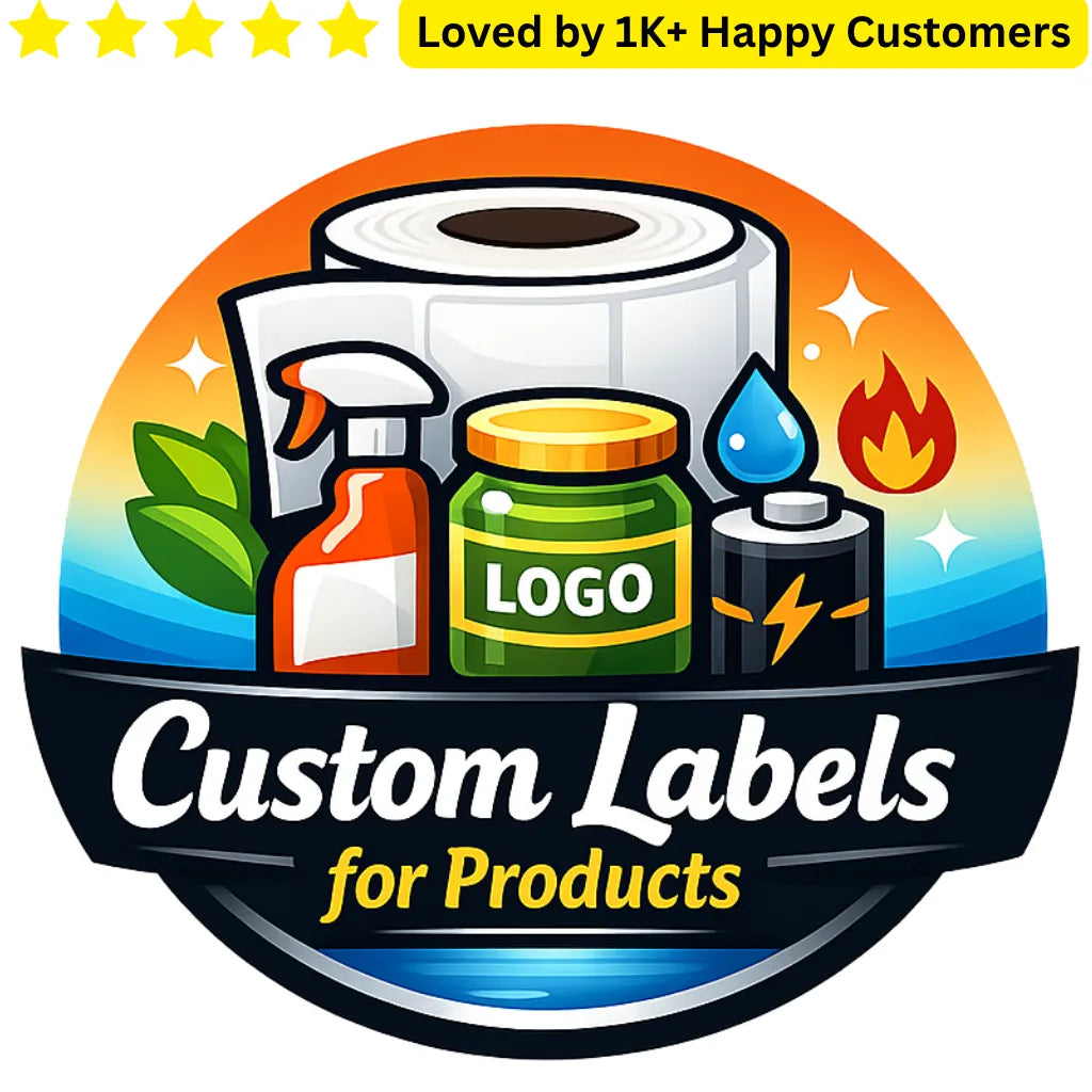 Logo for custom labels with product icons and 'Loved by 1K+ Happy Customers' text. Premium Transparent Labels South Africa: Industrial Quality from One A4 Sheet

Elevate your brand with the "no-label look" using our professional Transparent Labels South Africa.