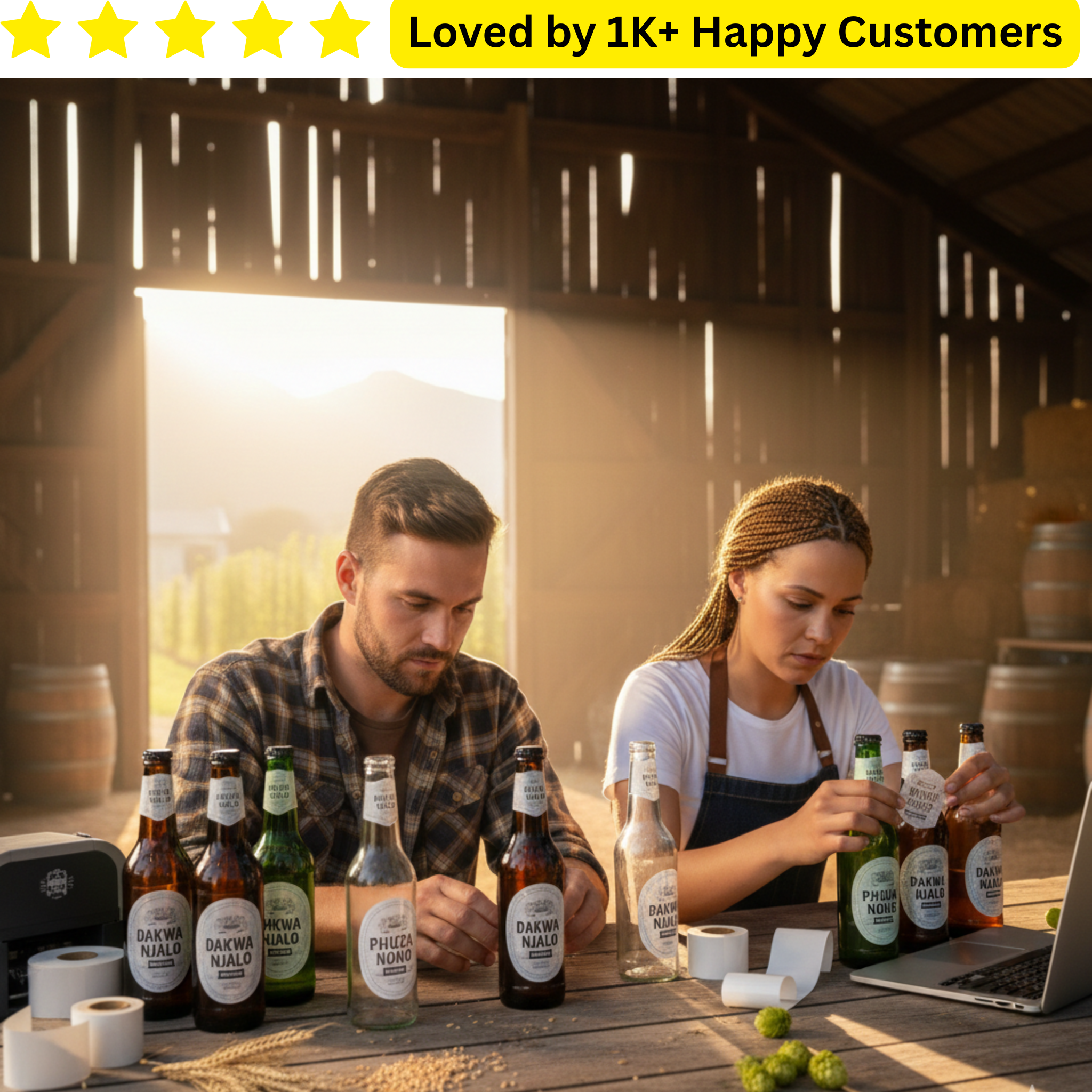 Product Labels Printing South Africa | Pro Custom Designs