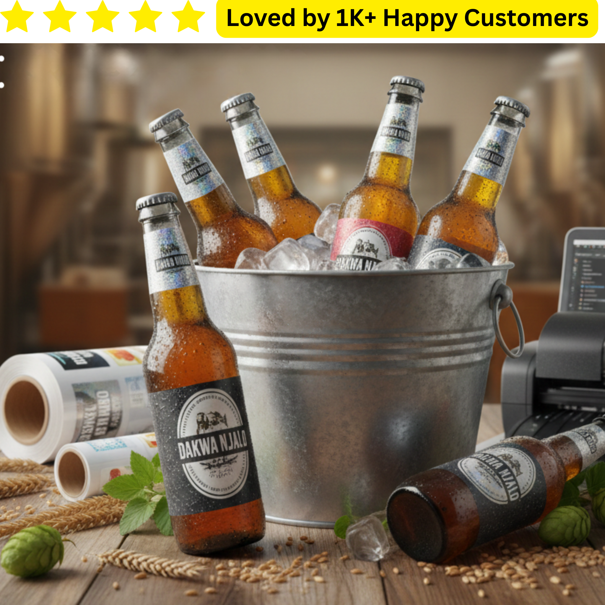 Product Labels Printing South Africa | Pro Custom Designs